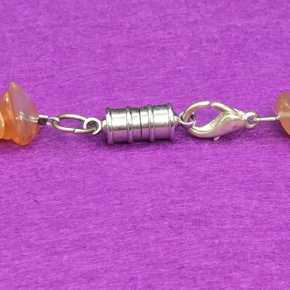 Carnelian Chip Necklace - Picture 3 of 4